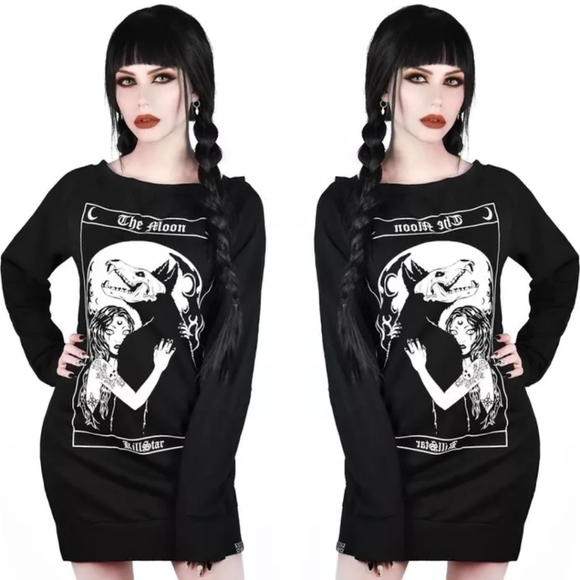 Killstar Wolf Moon Pullover Sweater 💫 HOST PICK - Picture 4 of 8